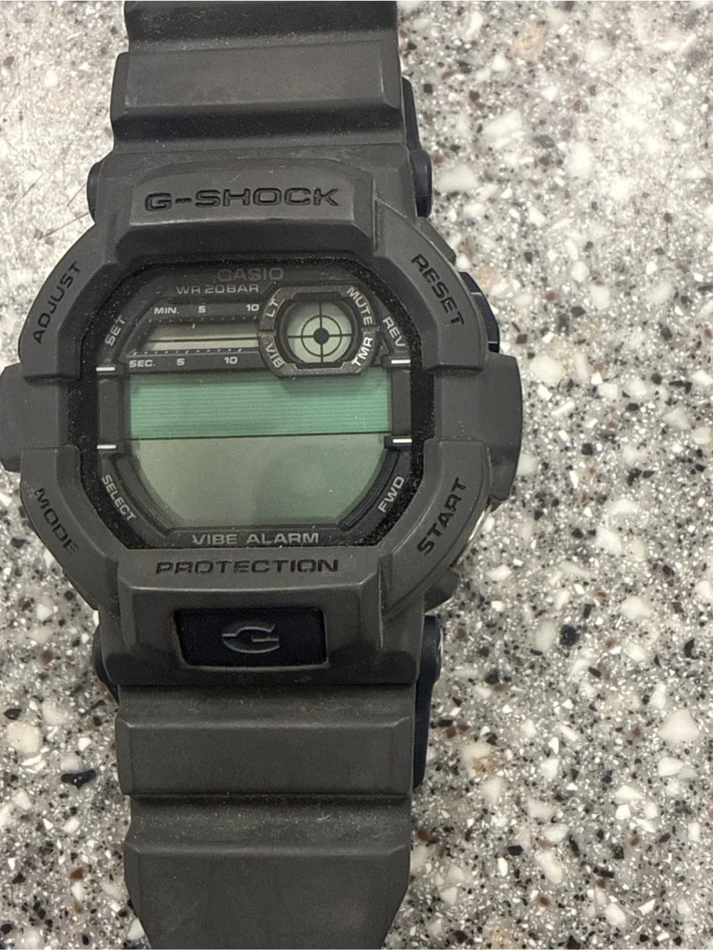 Casio Black Digital G-Shock Resin Watch